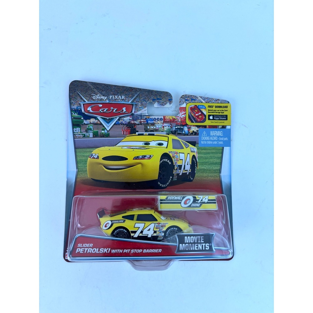 2016 Disney Pixar Cars Slider Petrolski #74 Movie Moments DPD62 Sealed Rare
